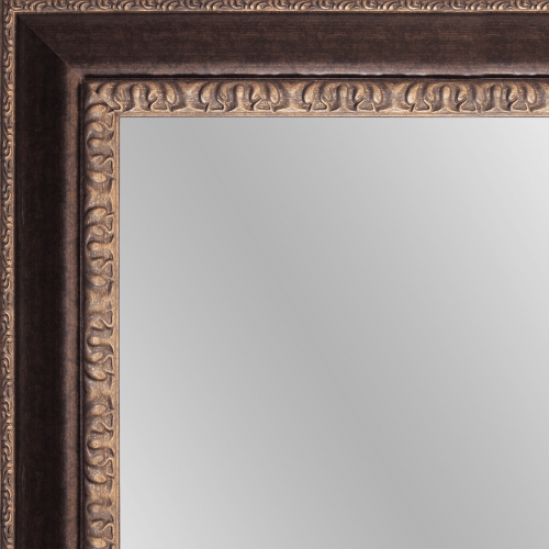 1654 Bronze Framed Mirror