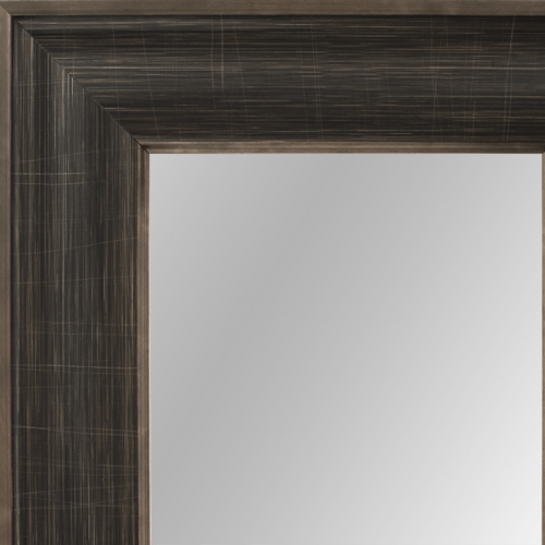 4028 Pewter Framed Mirror