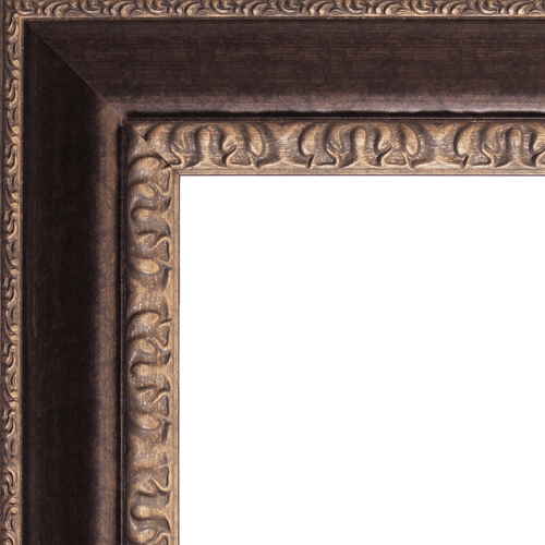 1654 Bronze Mirror Frame